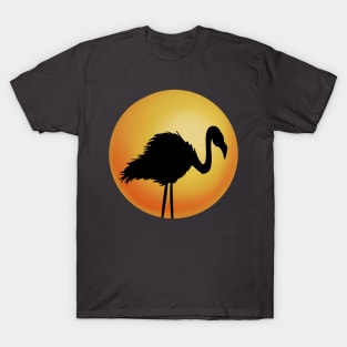 Heron at sunset T-Shirt